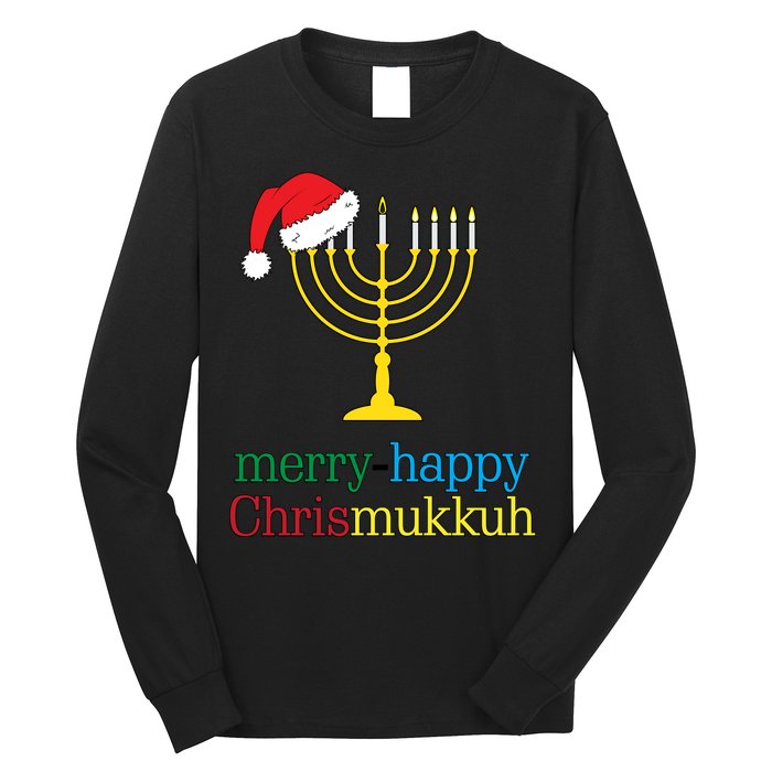 Merry-Happy Chrismukkah Long Sleeve Shirt