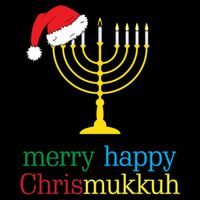 Merry-Happy Chrismukkah Apron