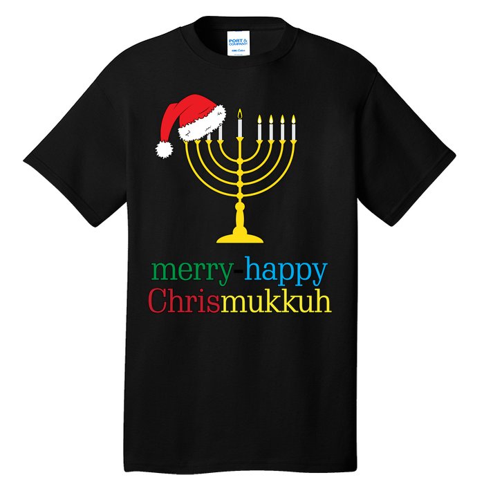 Merry-Happy Chrismukkah Tall T-Shirt