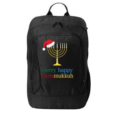 Merry-Happy Chrismukkah City Backpack