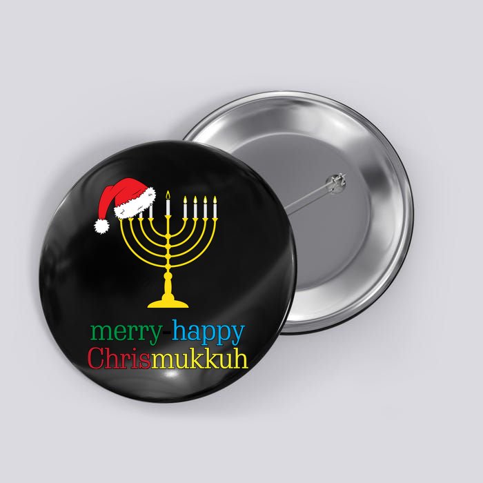 Merry-Happy Chrismukkah Button