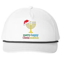 Merry-Happy Chrismukkah Snapback Five-Panel Rope Hat