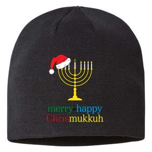 Merry-Happy Chrismukkah Sustainable Beanie