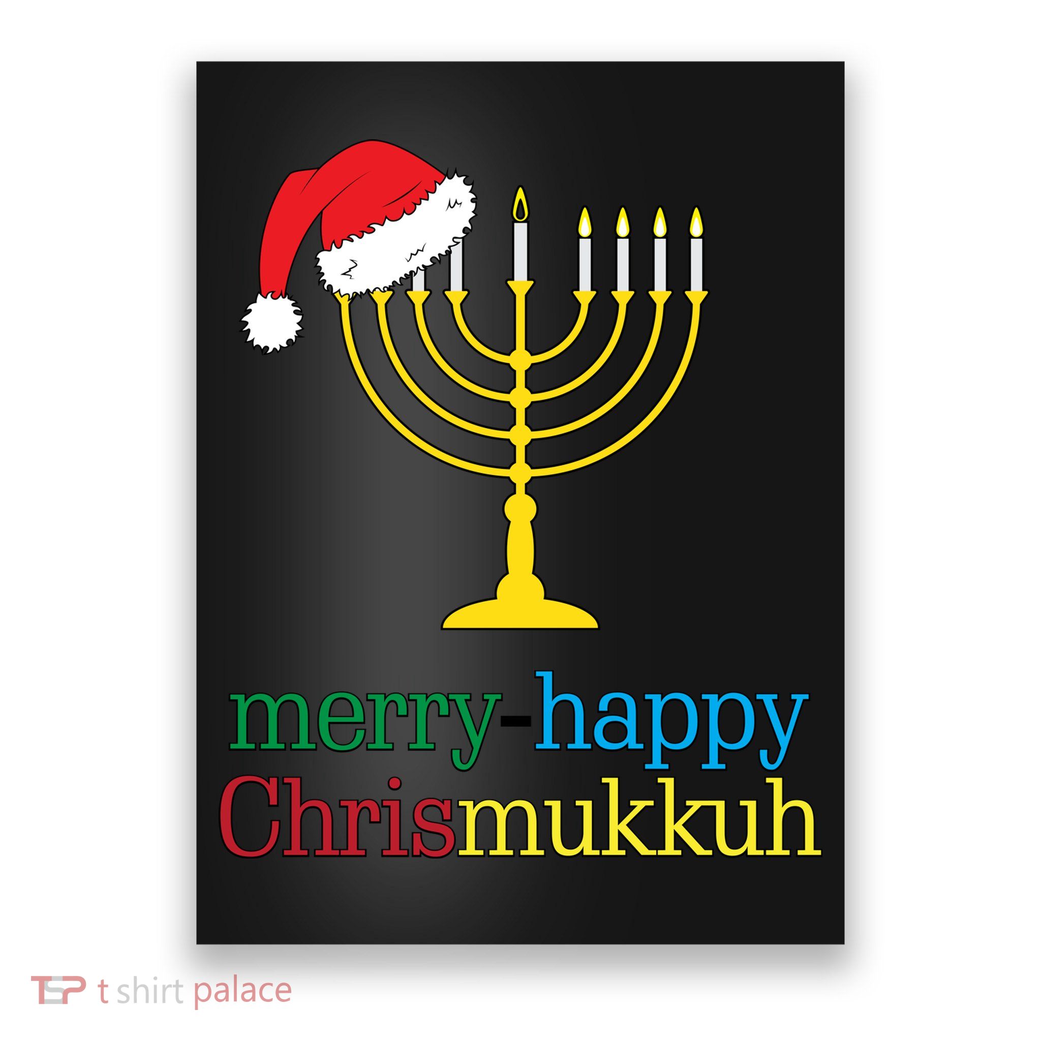 Merry-Happy Chrismukkah Poster