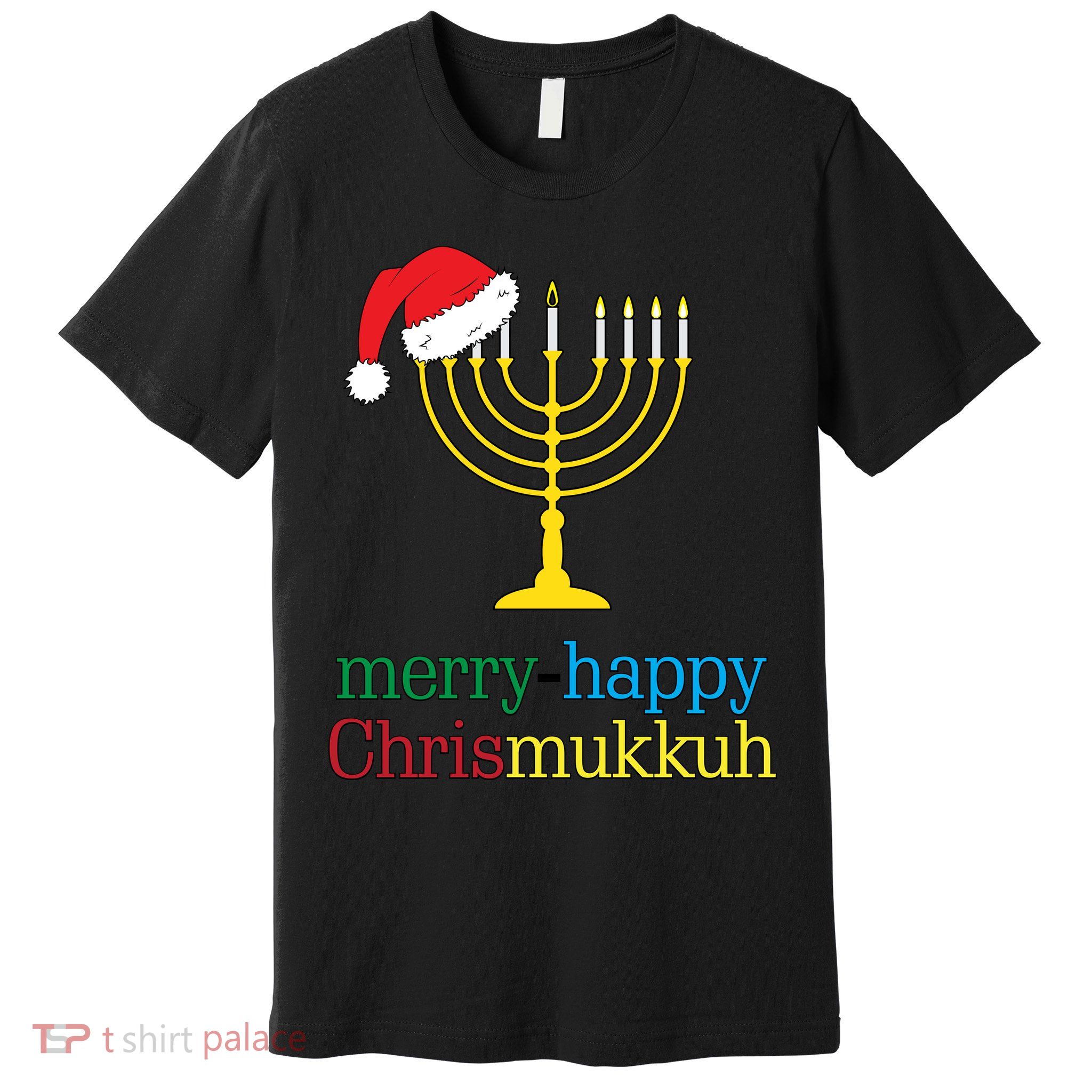 Merry-Happy Chrismukkah Premium T-Shirt