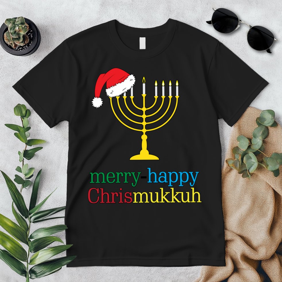 Merry-Happy Chrismukkah Premium T-Shirt