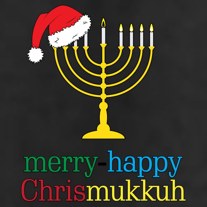 Merry-Happy Chrismukkah Hat