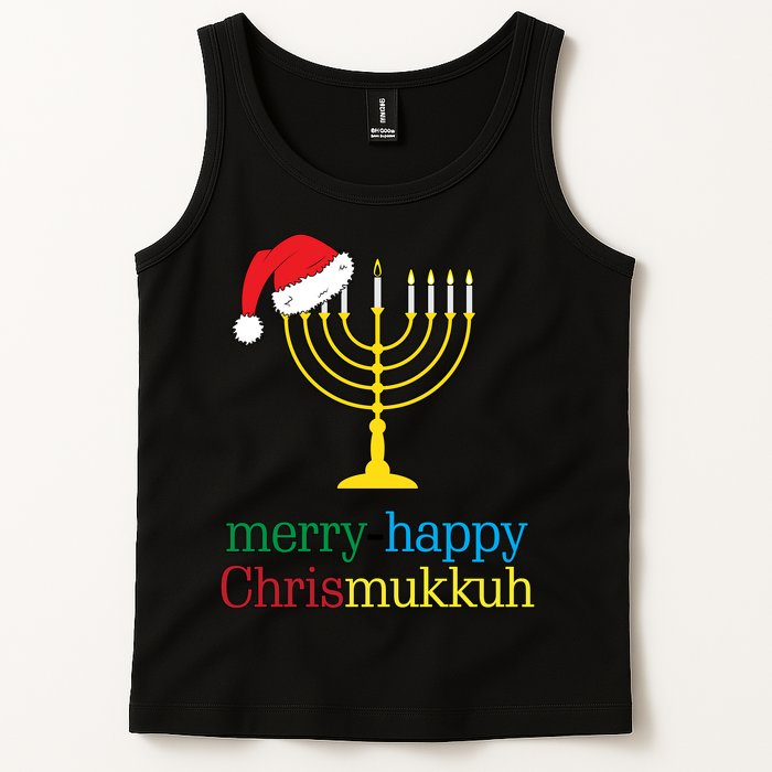 Merry-Happy Chrismukkah Tank Top