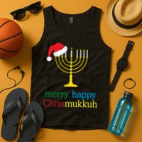 Merry-Happy Chrismukkah Tank Top