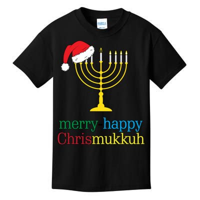 Merry-Happy Chrismukkah Kids T-Shirt