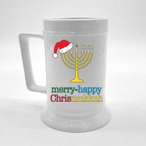 Merry-Happy Chrismukkah Beer Stein