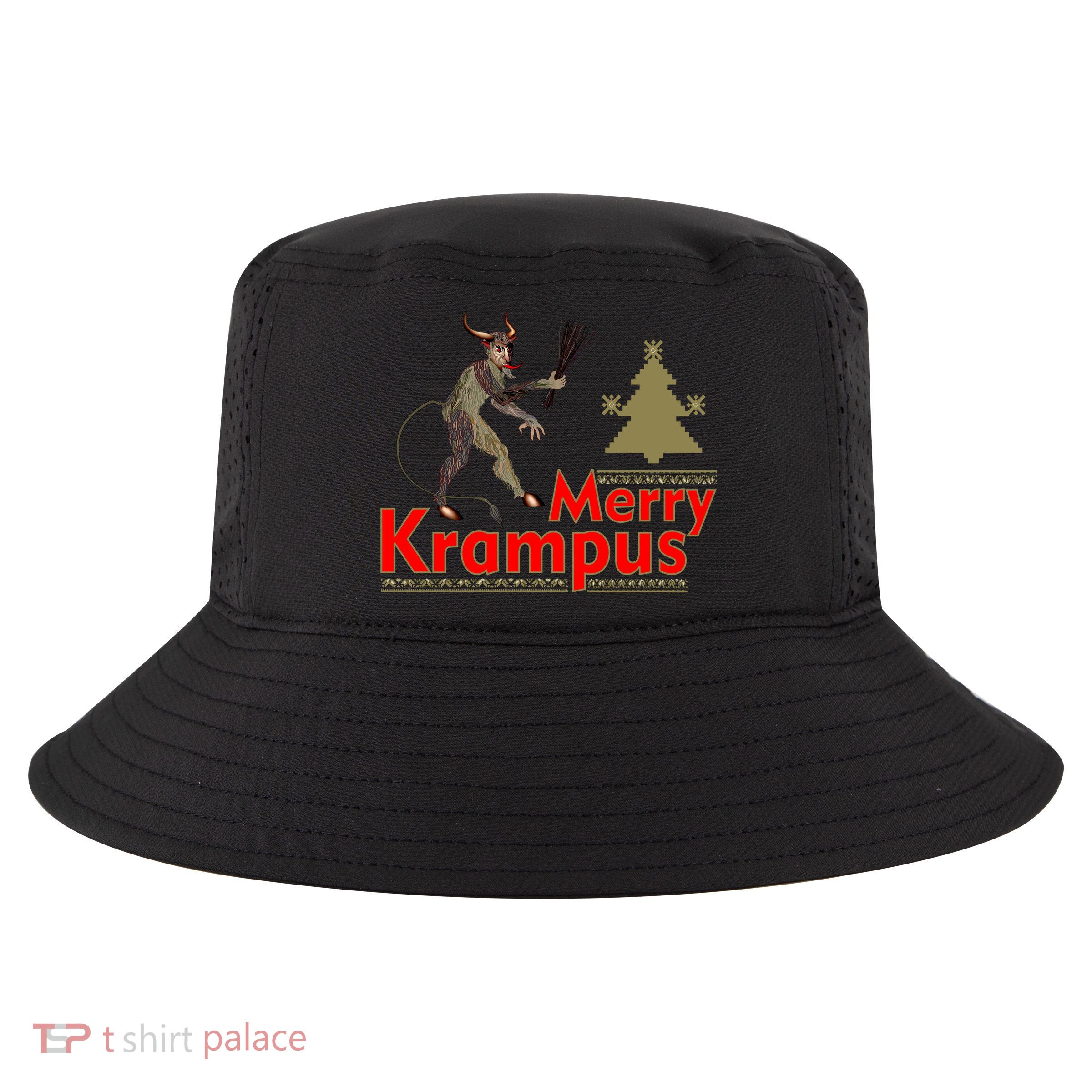 Merry Krampus Cool Comfort Performance Bucket Hat