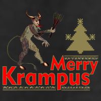 Merry Krampus Cool Comfort Performance Bucket Hat