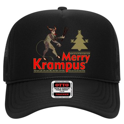 Merry Krampus Trucker Hat