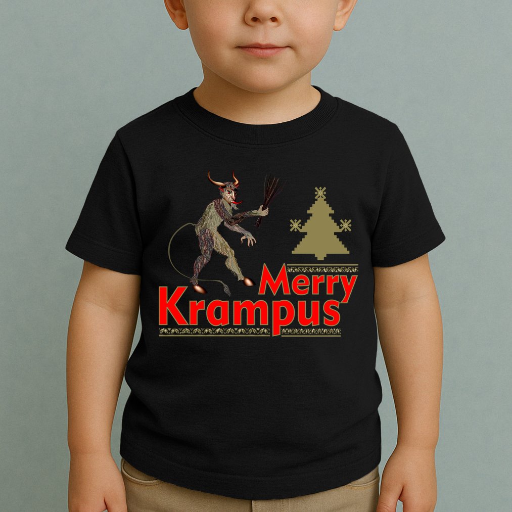 Merry Krampus Toddler T-Shirt