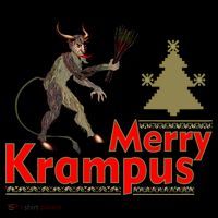 Merry Krampus Wool Snapback Cap