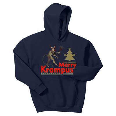 Merry Krampus Kids Hoodie