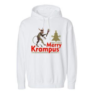 Merry Krampus Garment-Dyed Fleece Hoodie