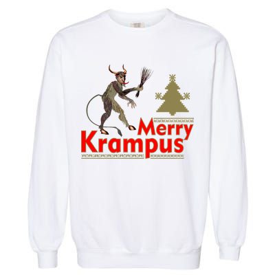 Merry Krampus Garment-Dyed Sweatshirt
