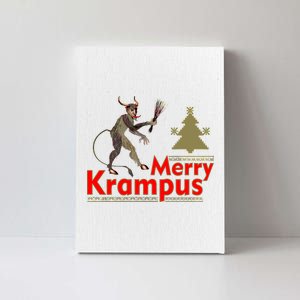 Merry Krampus Canvas