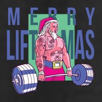 Merry Liftmas Tattoo Santa Hat