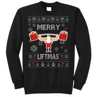 Merry Liftmas Ugly Christmas Sweatshirt