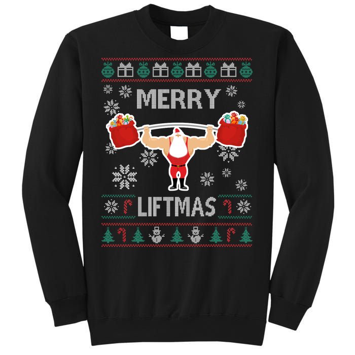 Merry Liftmas Ugly Christmas Sweatshirt