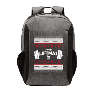 Merry Liftmas Ugly Christmas1 Vector Backpack
