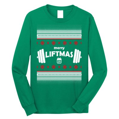 Merry Liftmas Ugly Christmas1 Long Sleeve Shirt