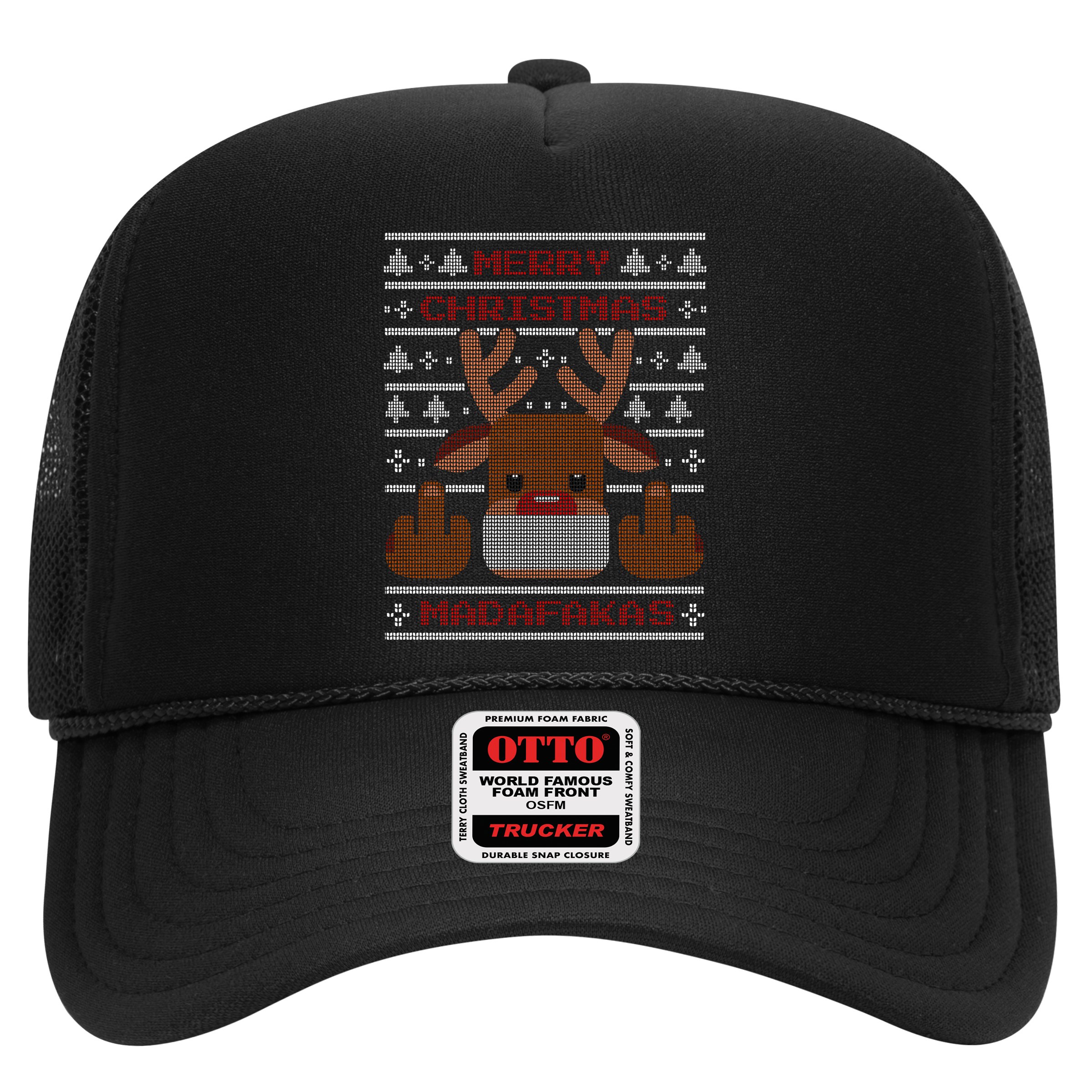 Merry Madafakas Funny Ugly Christmas Hat