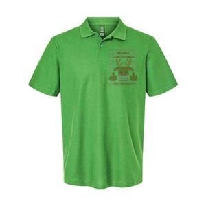 Merry Madafakas Funny Ugly Christmas Softstyle Adult Sport Polo