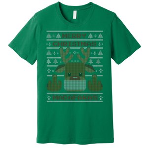 Merry Madafakas Funny Ugly Christmas Premium T-Shirt