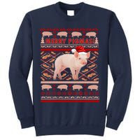 Merry Pigmas Christmas Pig Ugly Sweater Sweatshirt
