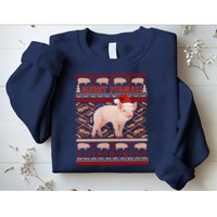 Merry Pigmas Christmas Pig Ugly Sweater Sweatshirt