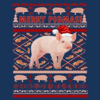 Merry Pigmas Christmas Pig Ugly Sweater Sweatshirt