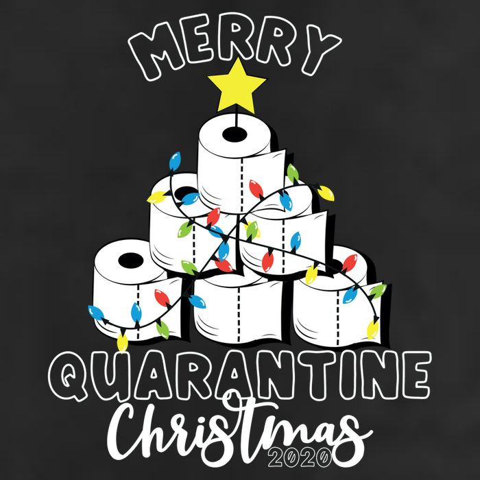 Merry Quarantine Christmas Toilet Paper Tree Cool Comfort Performance Bucket Hat