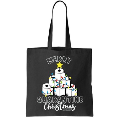 Merry Quarantine Christmas Toilet Paper Tree Bag