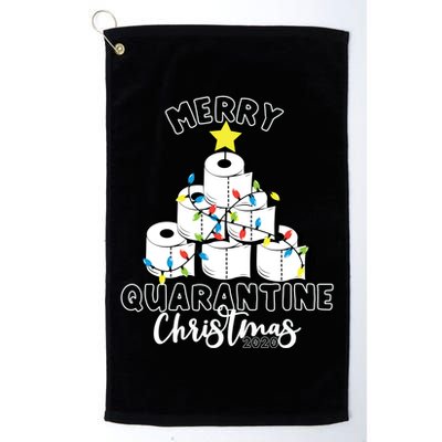 Merry Quarantine Christmas Toilet Paper Tree Golf Towel
