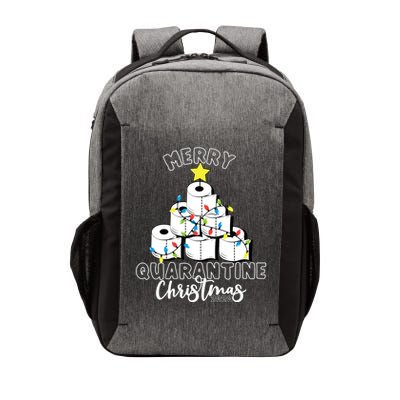 Merry Quarantine Christmas Toilet Paper Tree Vector Backpack
