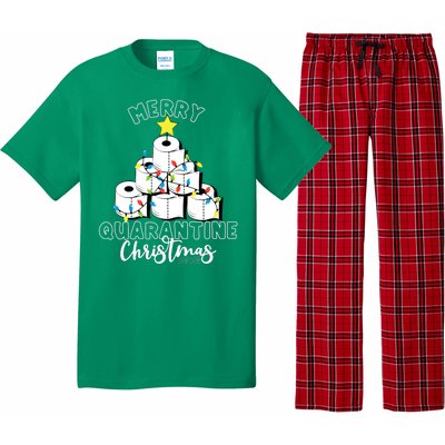 Merry Quarantine Christmas Toilet Paper Tree Pajama Set