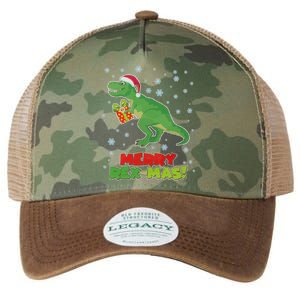 Merry Rex-Mas Ugly Christmas Legacy Tie Dye Trucker Hat