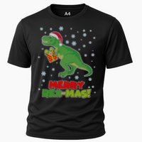 Merry Rex-Mas Ugly Christmas Cooling Performance Crew T-Shirt
