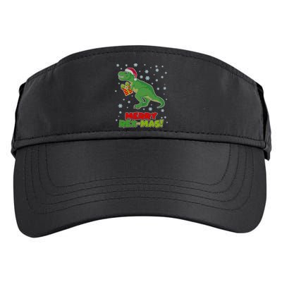 Merry Rex-Mas Ugly Christmas Adult Drive Performance Visor