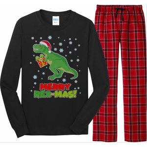 Merry Rex-Mas Ugly Christmas Long Sleeve Pajama Set