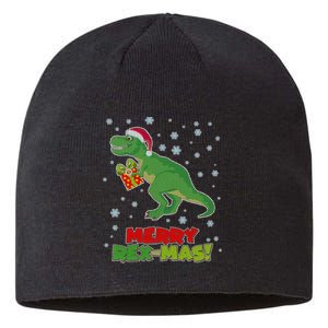 Merry Rex-Mas Ugly Christmas Sustainable Beanie