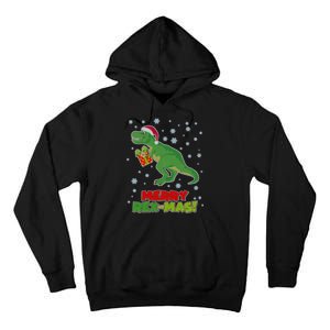 Merry Rex-Mas Ugly Christmas Tall Hoodie