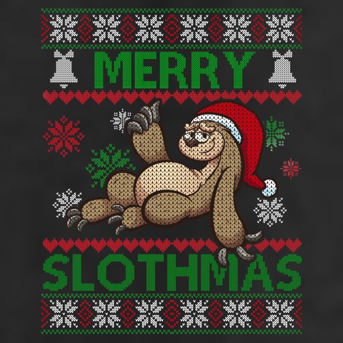 Merry Slothmas Ugly Christmas 11oz C Handle Ceramic Mug