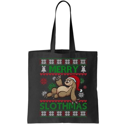 Merry Slothmas Ugly Christmas Bag