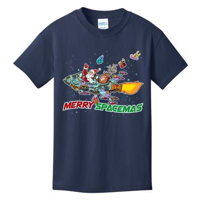 Merry Spacemas Santa Kids T-Shirt