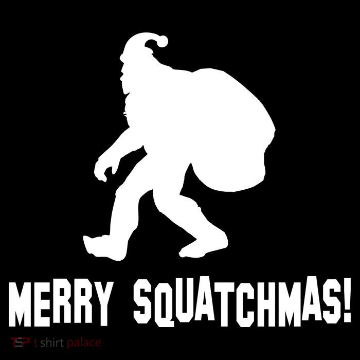 Merry Squatchmas Christmas Button